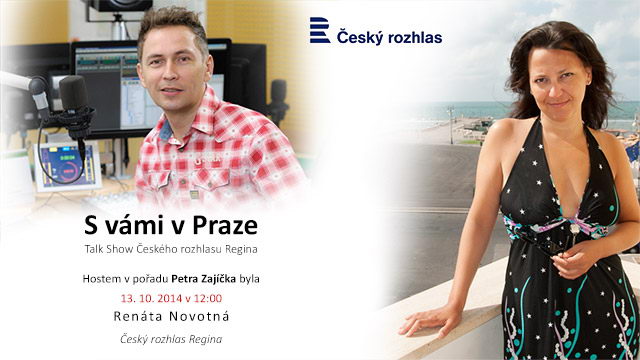 S vámi v Praze - Renáta Novotná hostem Petra Zajíčka
